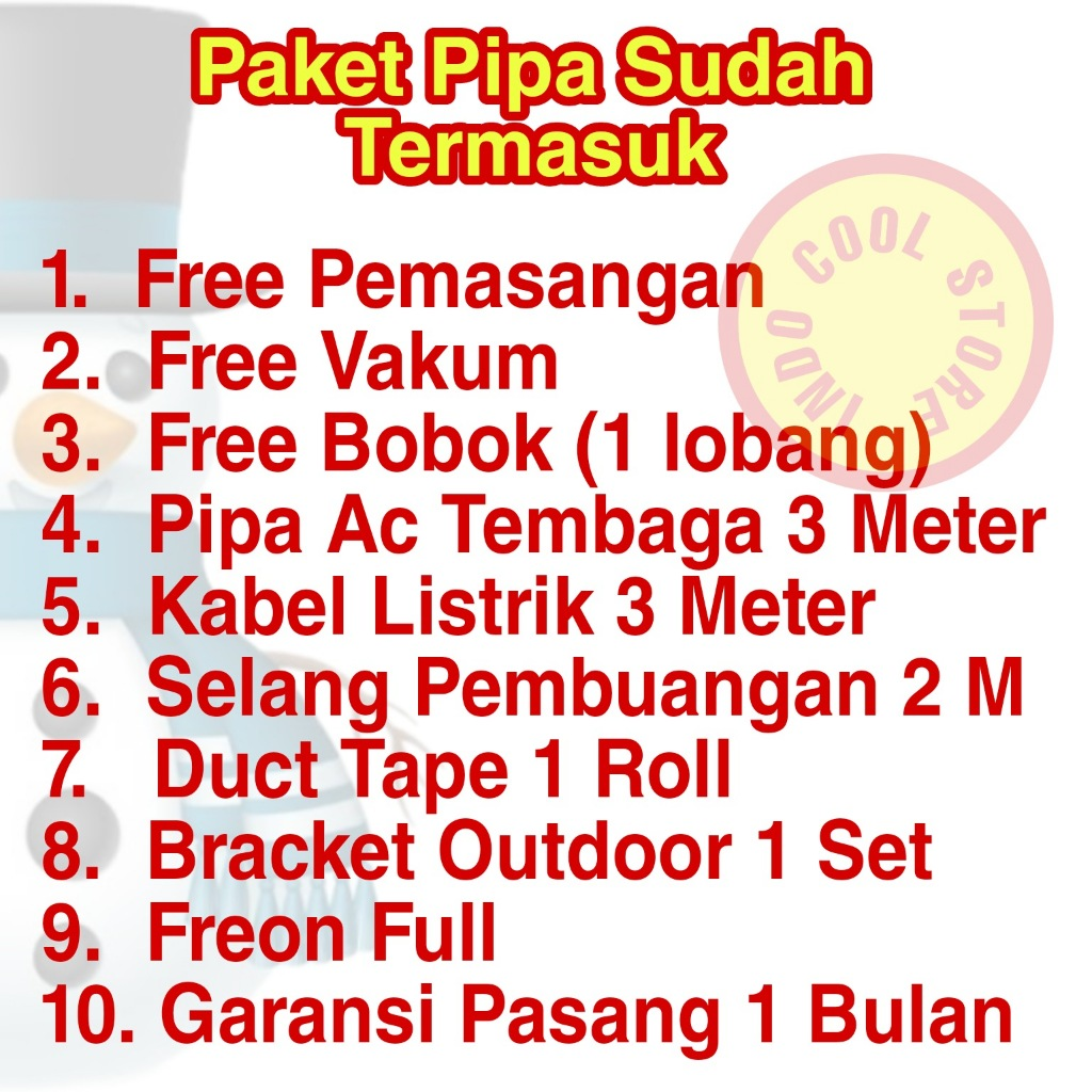 Ac Sharp Split 1PK AH-A9DEY - LED Display - Garansi Resmi Garuda Series - Sleep Mode - Turbo Cooling - Image 2